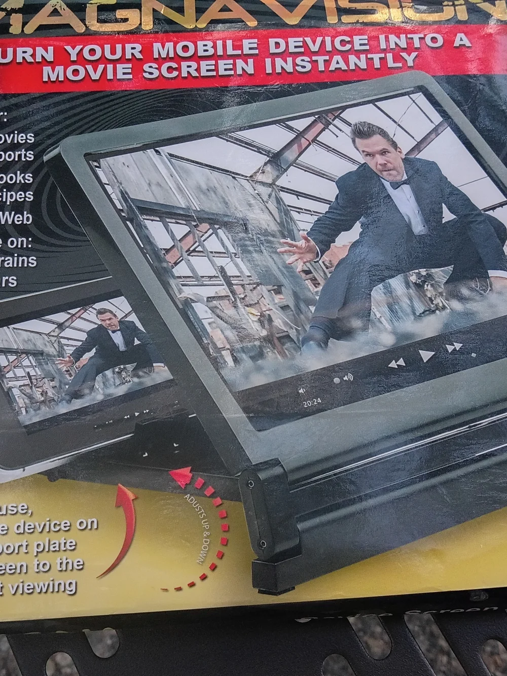 Mobile Screen Magnifier - Black